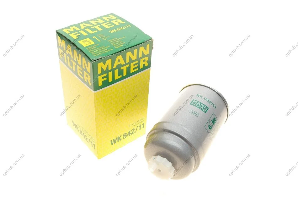 Фільтр паливний Audi A4/A6/Skoda SuperB/VW Passat 1.9D 98-08 -FILTER UA63 MANN WK 842/11 (фото 1)