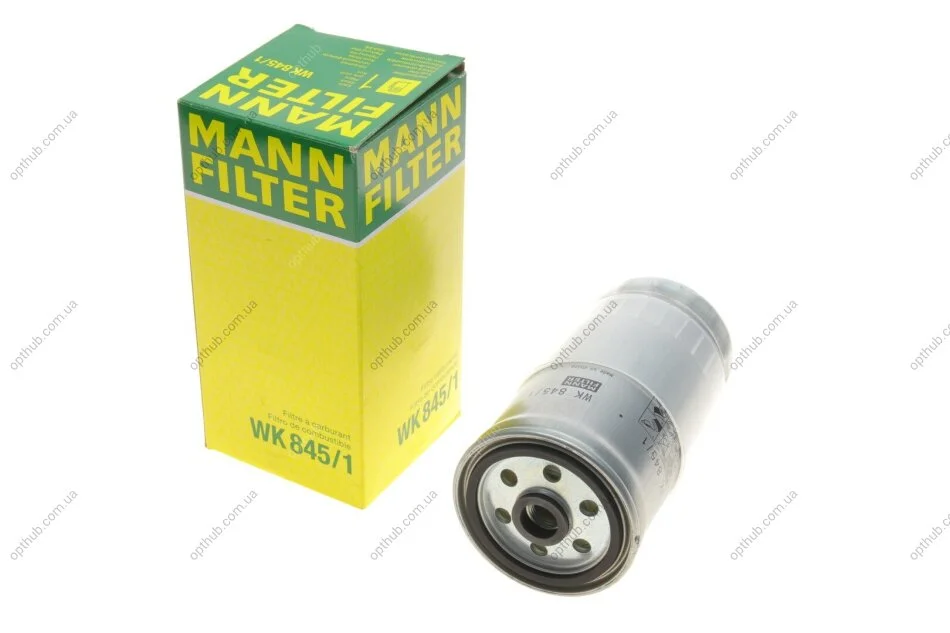 Фильтр топливный Audi A4/A6/Gaz Gazelle/VW Passat B5 1.6D-2.8D 86- -FILTER UA63 MANN WK 845/1 (фото 1)