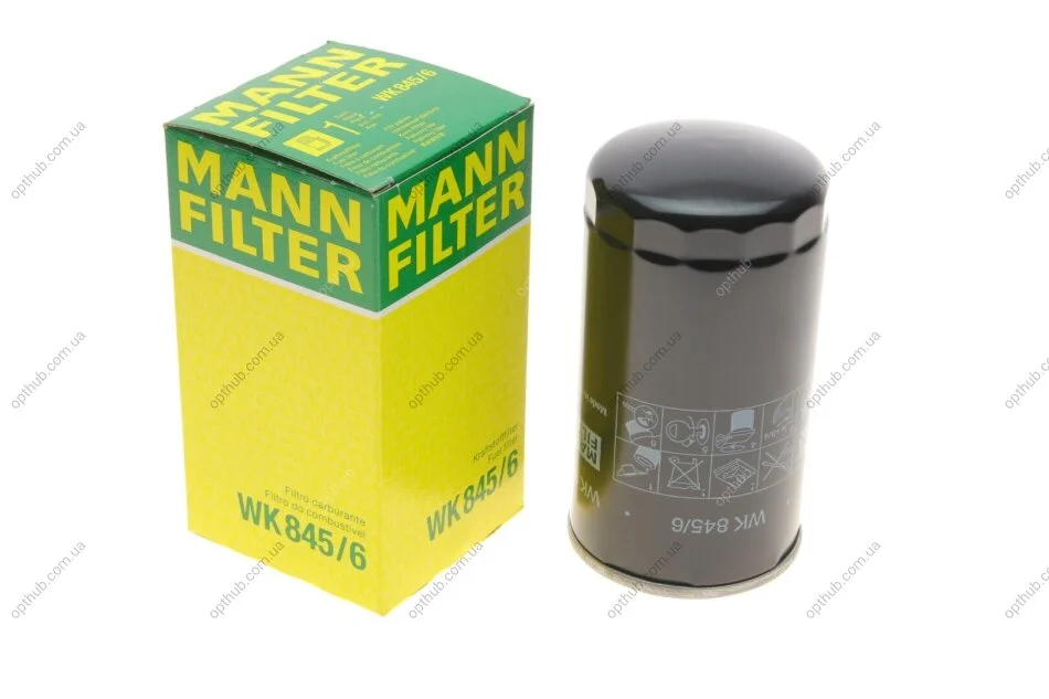 Фильтр топливный -FILTER MANN WK 845/6 (фото 1)