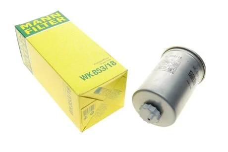 Фильтр топливный Ford Connect 1.8Di/TDCi (55kw) 02-(под клапан) -FILTER UA63 MANN WK 853/18