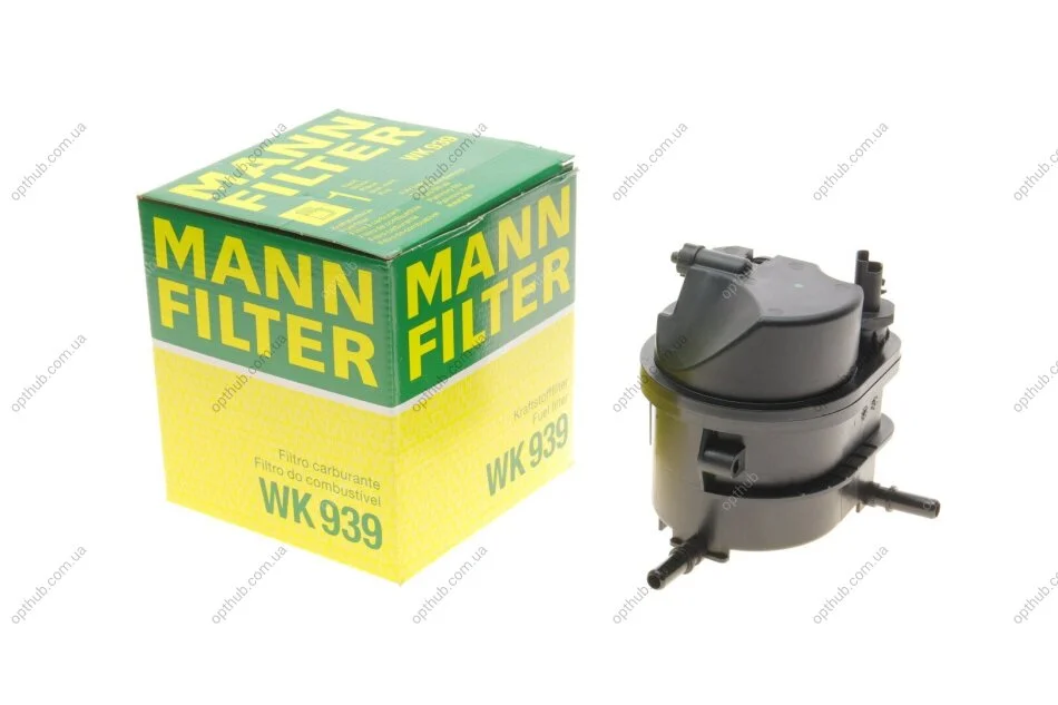 Фільтр паливний Citroen Nemo 1.4HDI 08-/ Peugeot 206 1.4HDI 01- -FILTER UA63 MANN WK 939 (фото 1)