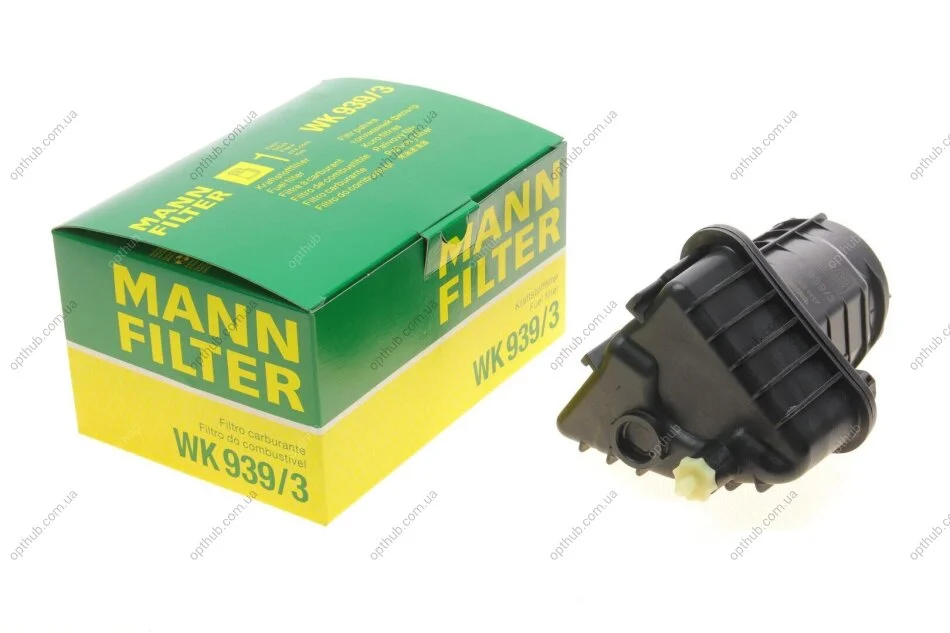 Фільтр паливний Renault Clio/Modus 1.5dci 04- -FILTER UA63 MANN WK 939/3 (фото 1)