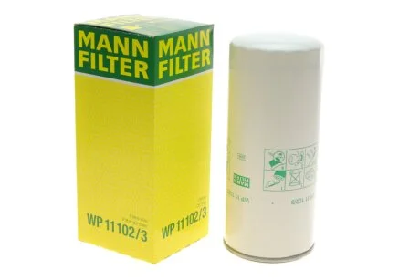 Фільтр масляний VOLVO (TRUCK) (вир-во) WP11102/3 MANN WP 11 102/3