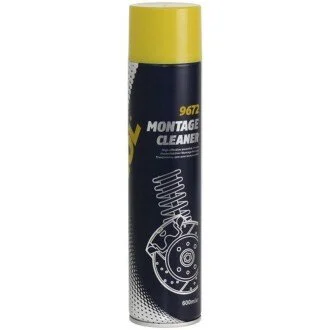 Очиститель металлических деталей MANNOL Montage Cleaner (аэрозоль), 600мл. Mannol 9672