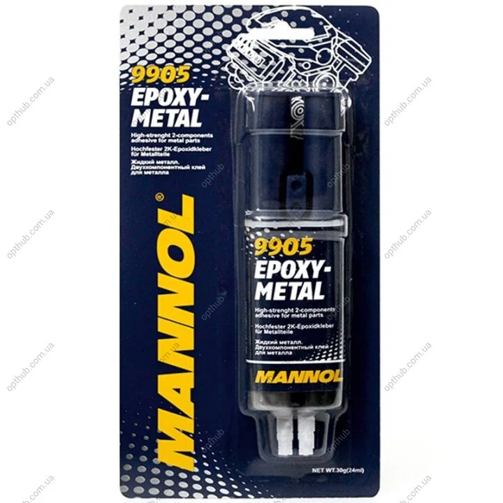 Рідкий метал Epoxy- Metal 0.03кг MANNOL Mannol 9905 (фото 1)