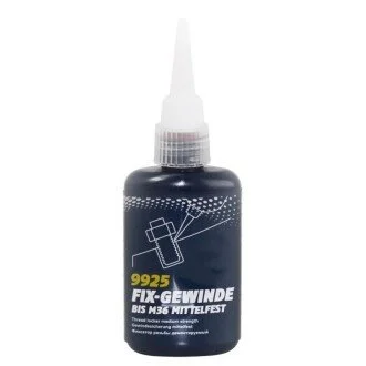 Fix-Gewinde mittelfest 10ml/Фиксатор резьбы демонтажный 0,01л. Mannol 9924