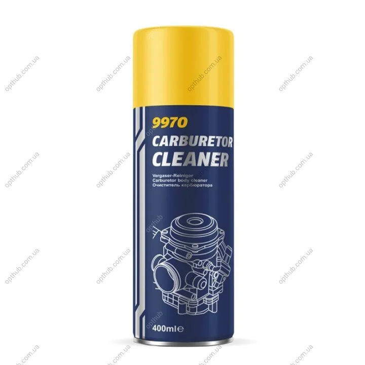 Засіб для очищення карбюраторів Carburetor Cleaner (400 ml) MANNOL Mannol 9970 (фото 1)