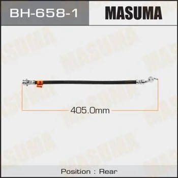 Шланг гальмівний (BH-658-1) MASUMA BH6581 (фото 1)