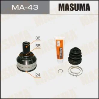 ШРУС наружный Mazda 3 (03-06) (род:36/вн):24) (MA-43) MASUMA MA43