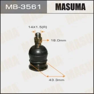 Опора шаровая (MB-3561) MASUMA MB3561