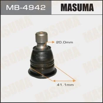 Опора шаровая рычажка переднего Nissan Qashqai, X-Trail (06-) (MB-4942) MASUMA MB4942 (фото 1)