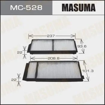 Фильтр салона (MC-528) MASUMA MC528 (фото 1)