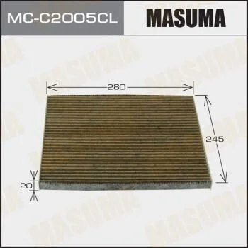 Фільтр салону Infinity QX60 (13-)/ Nissan Murano, Rathfinder, Teana (14-) (MC-C2005CL) MASUMA MCC2005CL (фото 1)