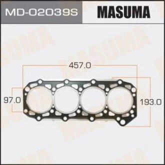 Уплотнитель ГБЦ (MD-02039S) MASUMA MD02039S