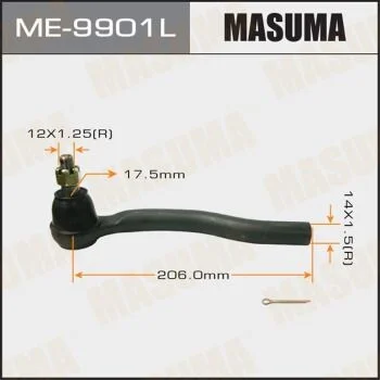 Наконечник кермовий лів MAZDA CX7, CX9 07- MASUMA ME9901L (фото 1)