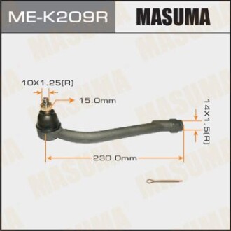 Накінечник рульової прав HYUNDAI, KIA/ ELANTRA, CERATO MASUMA MEK209R