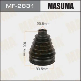 Пыльник ШРУС MF-2831 (пластик) + спецхомут (MF-2831) MASUMA MF2831
