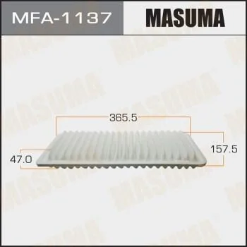 Фільтр повітряний (MFA-1137) MASUMA MFA1137 (фото 1)
