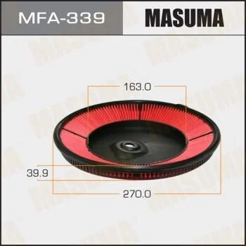 Фільтр повітряний (MFA-339) MASUMA MFA339 (фото 1)