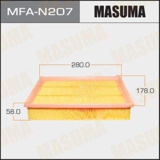 Фильтр воздушный (MFA-N207) MASUMA MFAN207