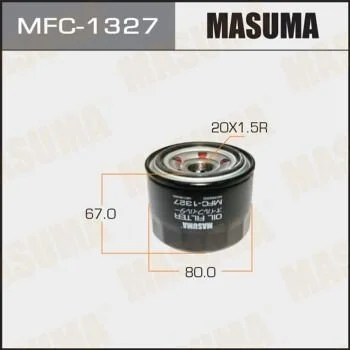 Фильтр масляный (MFC-1327) MASUMA MFC1327 (фото 1)