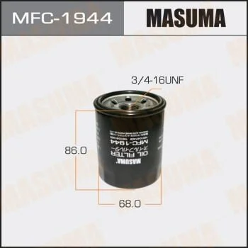 Фільтр масляний Suzuki Grand Vitara (05-16), Kizashi (09-15), Swift (00-10), SX4 (06-), Vitara (15-) (MFC-1944) MASUMA MFC1944 (фото 1)