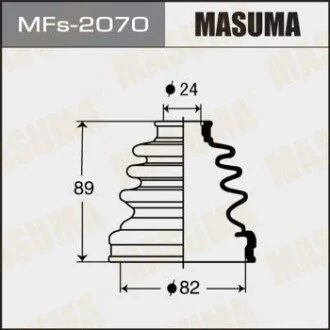 Пыльник ШРУС (MFs-2070) MASUMA MFs2070