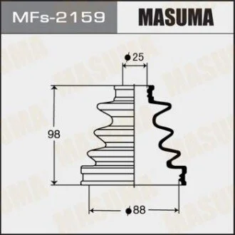 Пыльник ШРУС наружного (силикон) Toyota Camry (01-05), Prius (09-15) (MFs-2159) MASUMA MFs2159