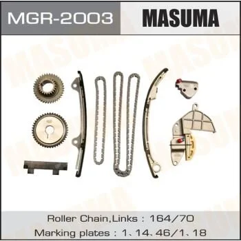 Ремкомплект цепи ГРМ QR20 QR25 (MGR-2003) MASUMA MGR2003 (фото 1)