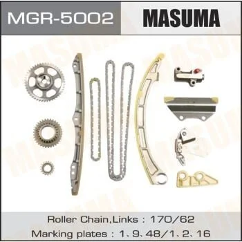Ремкомплект ланцюга ГРМ Honda 2.0 (K20A, K20Z2) (MGR-5002) MASUMA MGR5002 (фото 1)