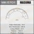 Колодки тормозные стояночного тормоза MASUMA MK5701 (фото 1)