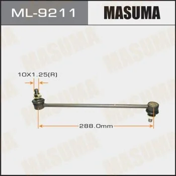 Стойка стабилизатора переднего Mazda CX-5 (12-), CX-9 (17-), 6 (12-) (ML-9211) MASUMA ML9211 (фото 1)