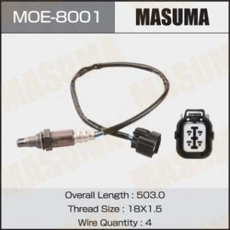 Датчик кислорода (лямбда-зонд) Subaru Legacy, Outback 2.5 (09-14) (MOE-8001) MASUMA MOE8001