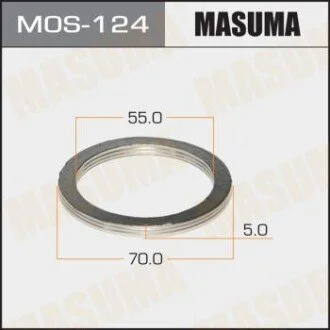 Кольцо глушителя. (55x70x5 mm) (MOS-124) MASUMA MOS124