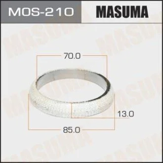 Кольцо глушителя графитовое Nissan (70x85x13) (MOS-210) MASUMA MOS210