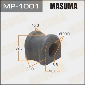 Втулка стабилизатора заднего. 2) Toyota Avensis (03-06) (MP-1001) MASUMA MP1001 (фото 1)