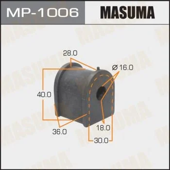 Втулка стабилизатора (Кратно 2) зад HARRIER/ACU30W,GSU30W MASUMA MP1006 (фото 1)