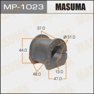 Втулка стабилизатора переднего. 2) Mitsubishi Montero (06-10), Pajero (06-10) (MP-1023) MASUMA MP1023