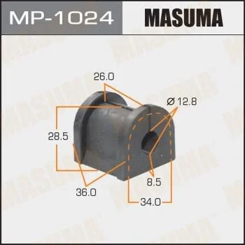 Втулка стабилизатора заднего. 2) Mitsubishi Lancer (03-09) (MP-1024) MASUMA MP1024 (фото 1)