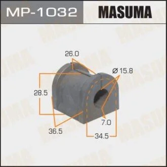 Втулка стабилизатора заднего. 2) Mitsubishi Outlander (03-09) (MP-1032) MASUMA MP1032