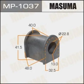 Втулка стабилизатора переднего. 2) Mazda 6 (02-07) (MP-1037) MASUMA MP1037 (фото 1)