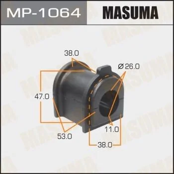 Втулка стабілізатора заднього (Кратно 2) Toyota Land Cruiser (09-) (MP-1064) MASUMA MP1064 (фото 1)
