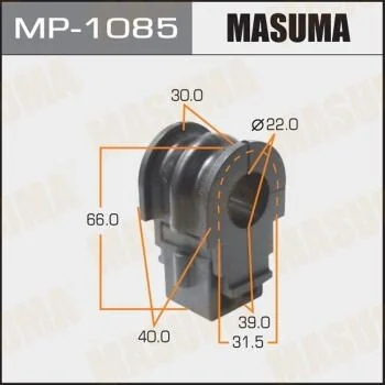 Втулка стабилизатора переднего. 2) Nissan Note (06-13), Tida (04-11) (MP-1085) MASUMA MP1085 (фото 1)