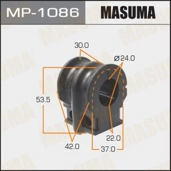 Втулка стабилизатора переднего. 2) Nissan Murano (12-16), Teana (08-12) (MP-1086) MASUMA MP1086 (фото 1)