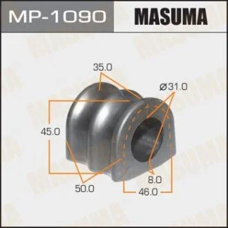Втулка стабилизатора переднего. 2) Nissan Navara (05-), Pathfinder (05-14) (MP-1090) MASUMA MP1090