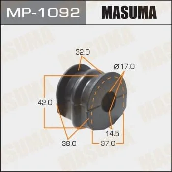 Втулка стабилизатора заднего. 2) Nissan Qashqai (07-), X-Trail (07-) (MP-1092) MASUMA MP1092 (фото 1)