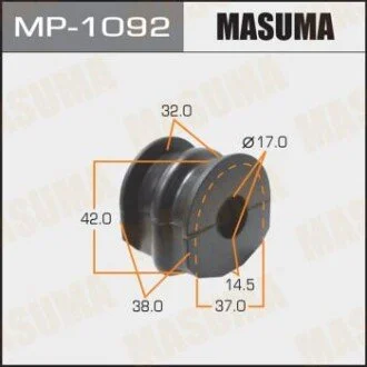 Втулка стабилизатора заднего. 2) Nissan Qashqai (07-), X-Trail (07-) (MP-1092) MASUMA MP1092
