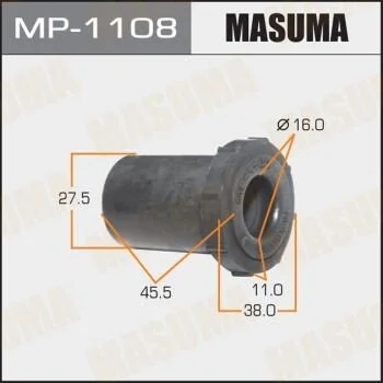 Втулка ресора нижня (Кратно 2) Mitsubishi L200 (05-) (MP-1108) MASUMA MP1108 (фото 1)