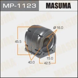 Втулка стабилизатора заднего. 2) Mazda CX-5 (11-), CX-9 (17-) (MP-1123) MASUMA MP1123