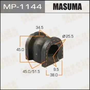 Втулка стабилизатора переднего. 2) Honda Accord (08-13) (MP-1144) MASUMA MP1144 (фото 1)